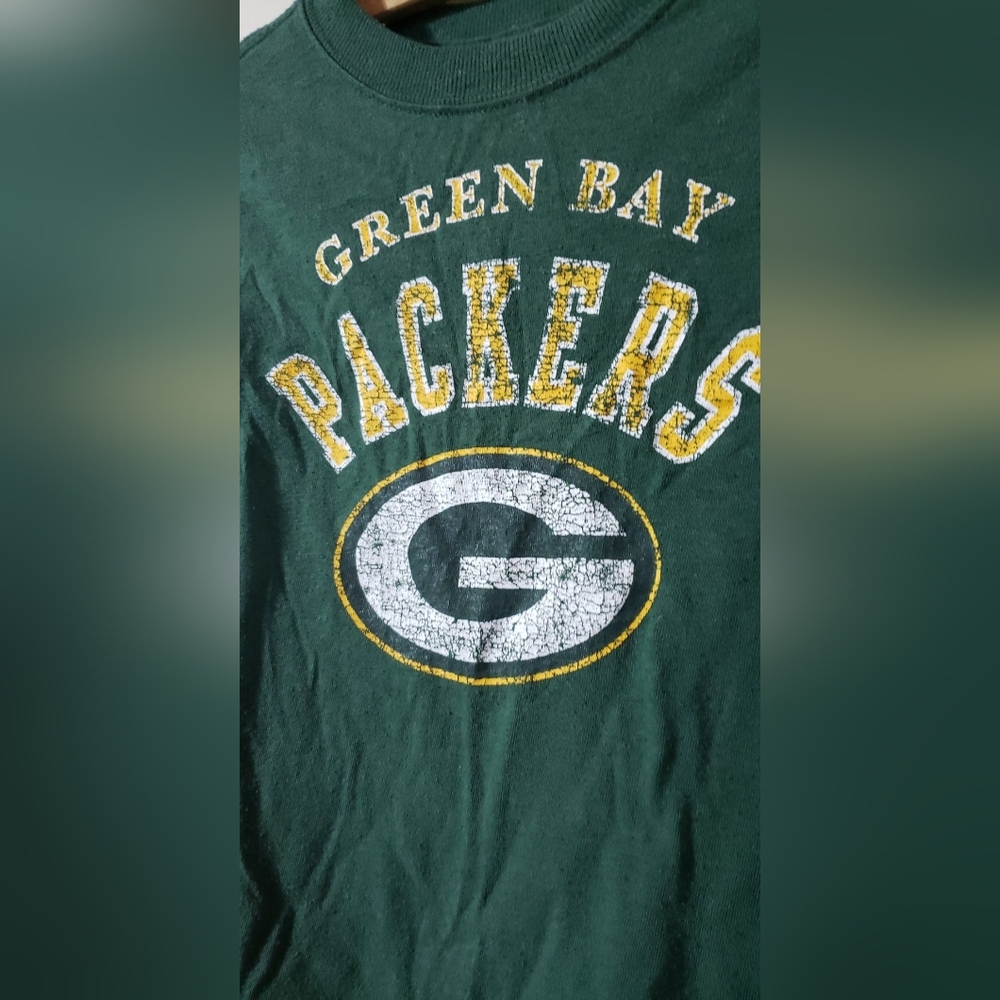 4/$20 NFL Green Packers Kids Boys Long Sleeve Tee Shirt tshirt, Size 4T football